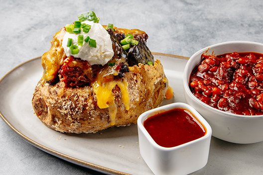 Barbecue Stuffed Potato