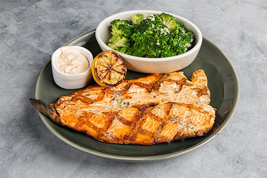 Hickory-Grilled Trout